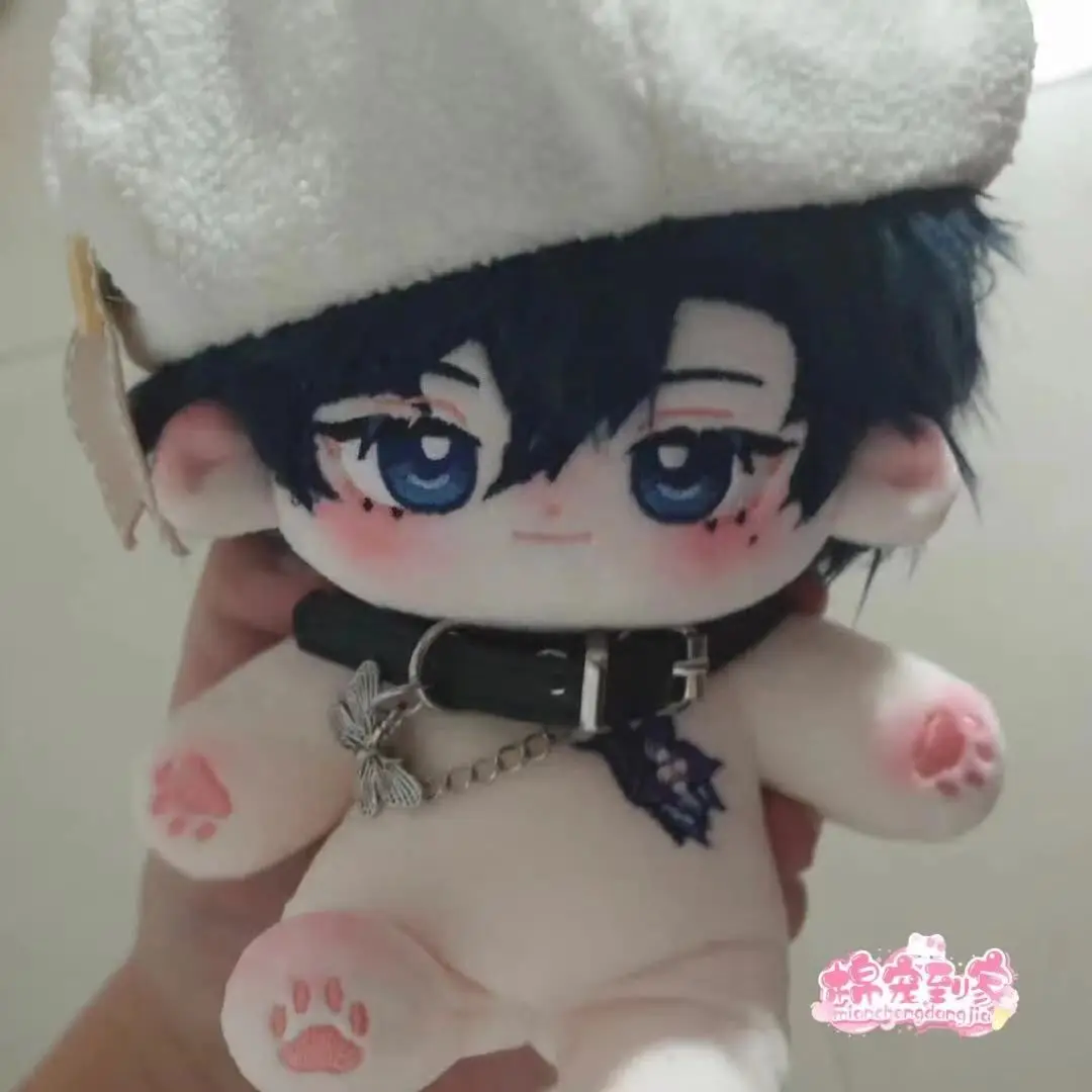 

Милый Кларенс 20 см красивый мальчик плюшевая хлопковая Кукла тело аниме косплей для всех времени наряд плюшевая игра Рождественский подарок