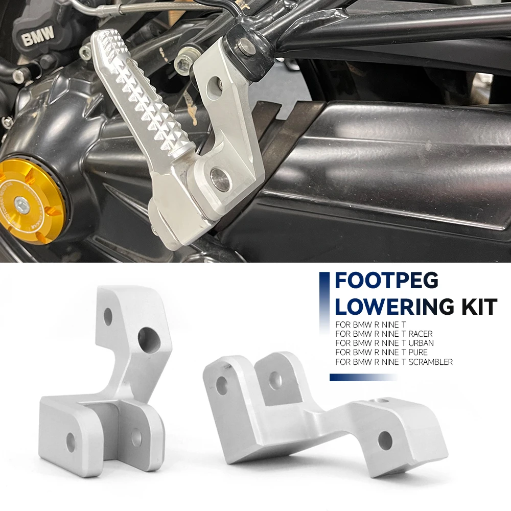 Комплект для опускания пассажирской подставки ног мотоцикла новый BMW R9T R NINE T Rninet