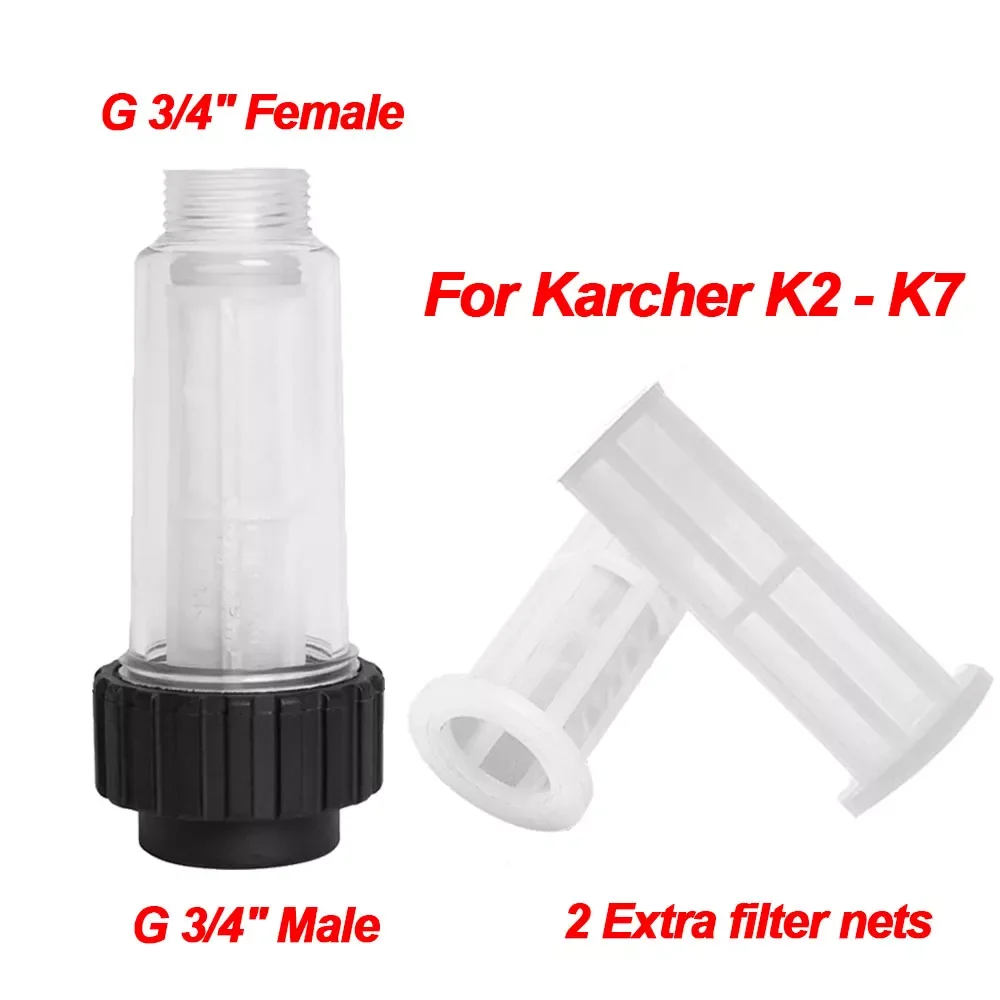 

Car Washer G 3/4'' Water Filter For Karcher K Series For Lavor For Nilfisk High Pressure Washer