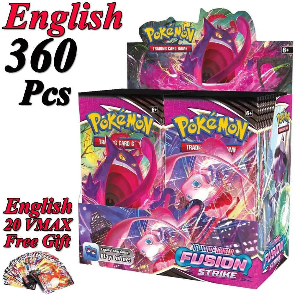 

Pokemon TCG: XY Evolutions Fusion Strike Shining Fates Brilliant Stars Booster Box English Collectible Trading Card Game Toy