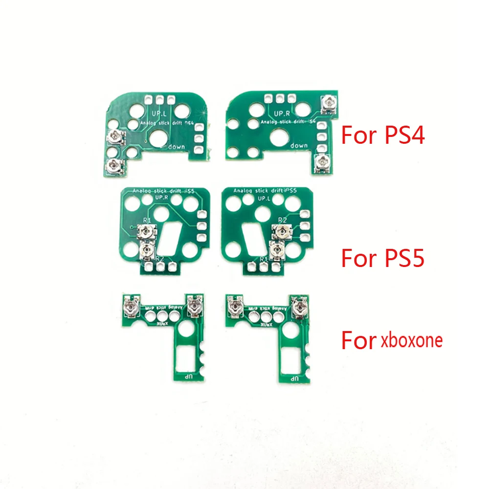 ZUIDID для 1 пара PS4 PS5 контроллера Xbox One 3D джойстик сброс калибровочная плата