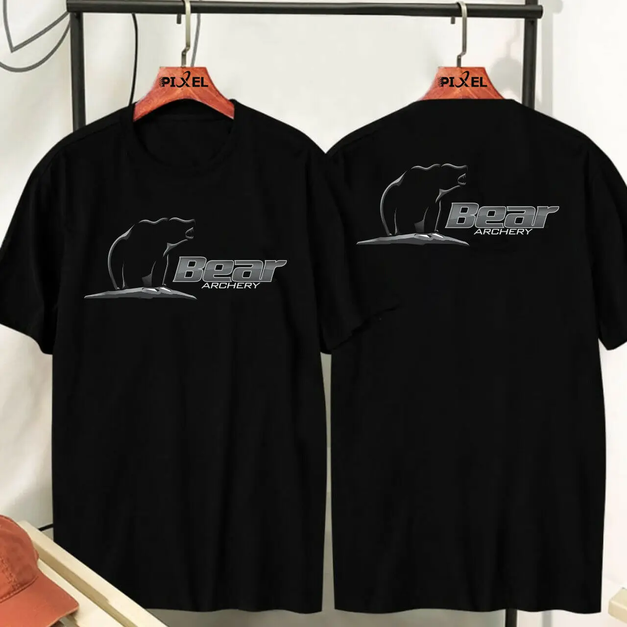 

Bear Archery Hunting Bows Logo Hunter Men's T-shirt