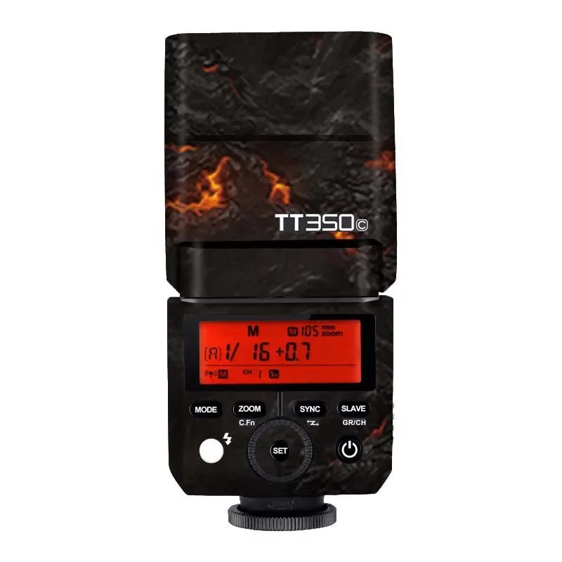 Фото Для Godox TT350C TT350N TT350S TT350F TT350O TT350P наклейка на кожу виниловая пленка для вспышки камеры защитная наклейка пальто TT350 №4