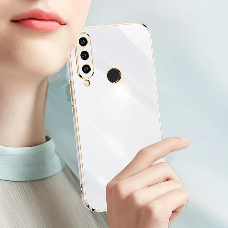 

Plating Silicone Case For Huawei P30 P20 Lite Pro Honor 20 P40 Nova 5T P20Lite P30Lite Phone Soft Shell Bumper Full Back Covers