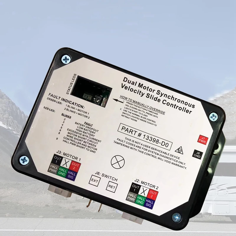 13398-DO двойной синхронный регулятор скорости слайда для контроллера V-Sync II Lippert In-Wall