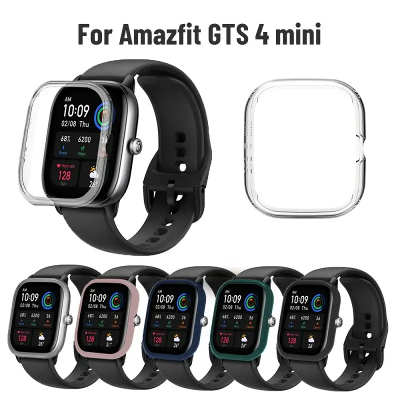 

For Amazfit Gts 4 Mini Smart Watch Case For Amazfit Gts 4 Mini Shockproof For Huami Amazfit Gts4 Anti-fall Pc Case Watch Shell