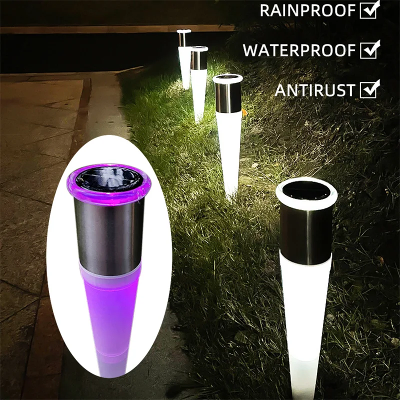 

Courtyard Decoration Outdoor Lamp Solar Led Garden Lights Decorations Street Light 4led IP65 Waterproof Lamps For Country House