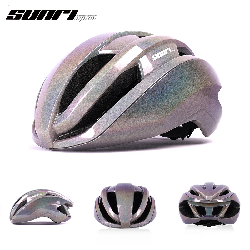 

SUNRIMOON Aerodynamics Bicycle Helmet Breatheable Ultralight Integrally-Molded Cycling Helmet Safety Road Bike Accessories