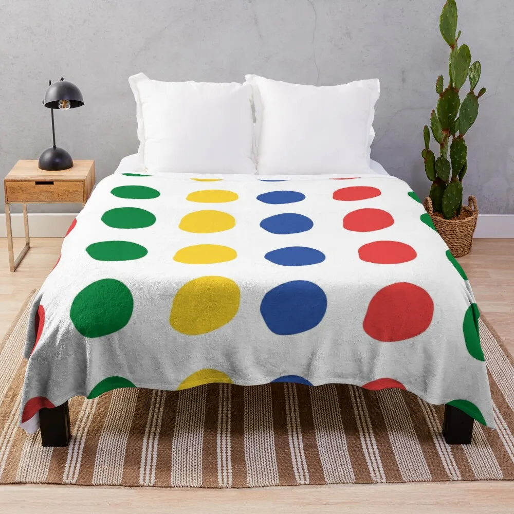 

twister pattern Throw Blanket Blanket For Giant Sofa Giant Sofa Blanket