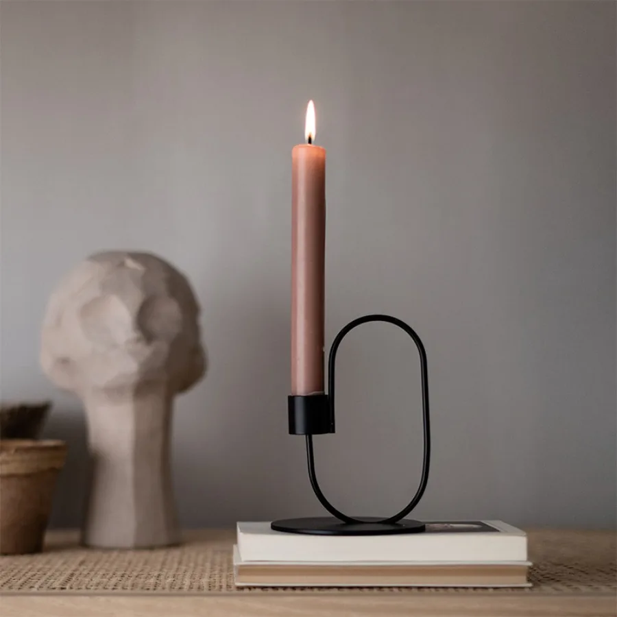 Наружный держатель свечи уникальный металлический подсвечник для дня рождения