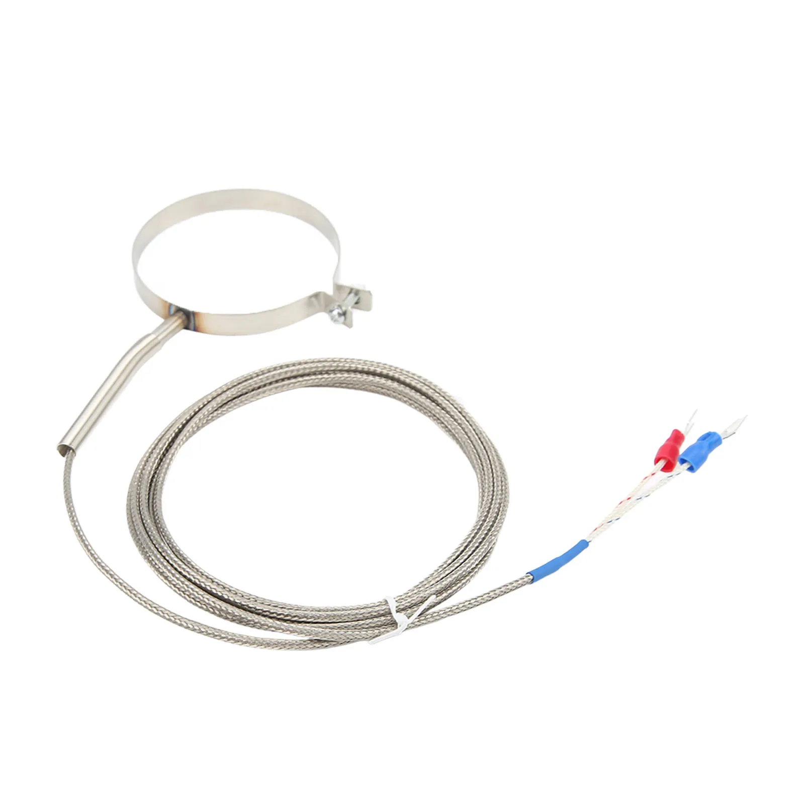 Термопара из нержавеющей стали 60 мм 0-400 ° C с резьбой для датчика температуры типа