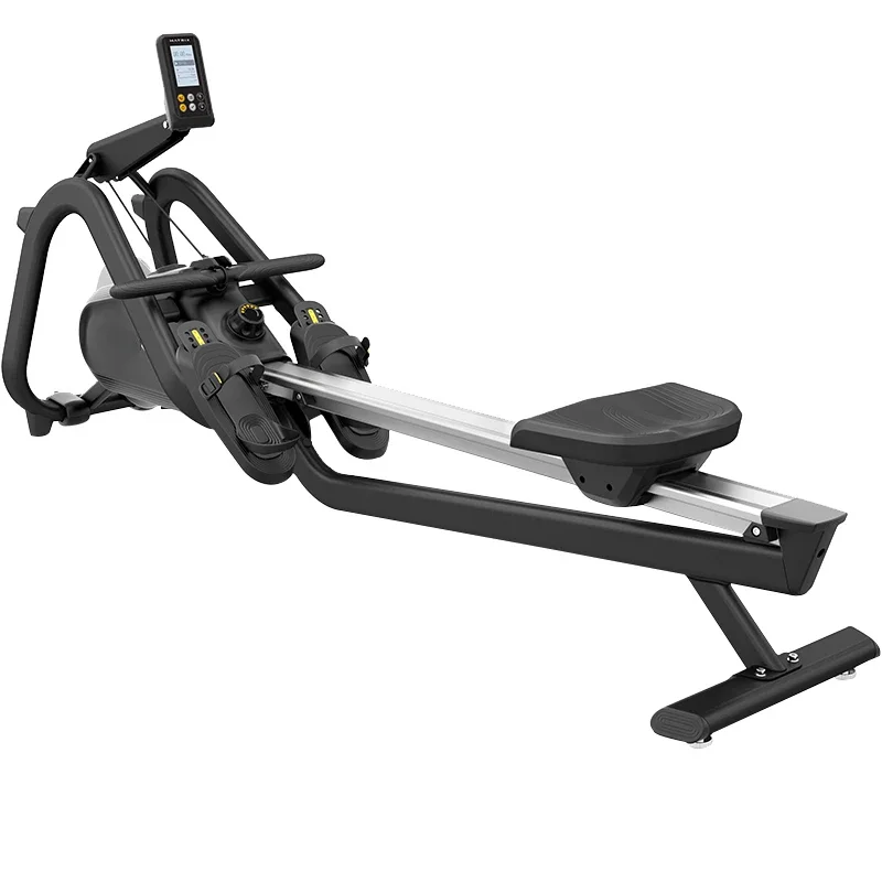 Гребной тренажер Matrix Rower самогенерирующийся гребной с магнитным управлением
