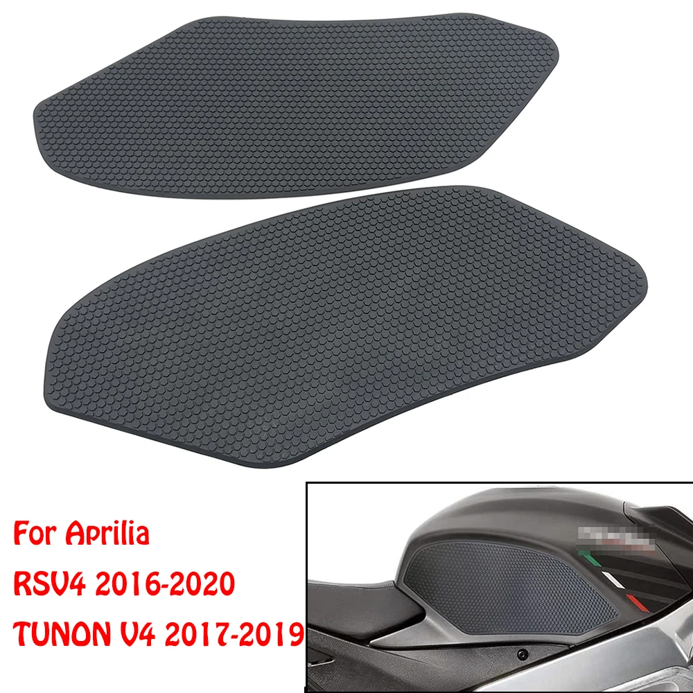 

For Aprilia RSV4 RSV 4 2016-2020 Tuono v4 Motorcycle Anti Slip Sticker Tank Traction Pad Side Knee Grip Protector