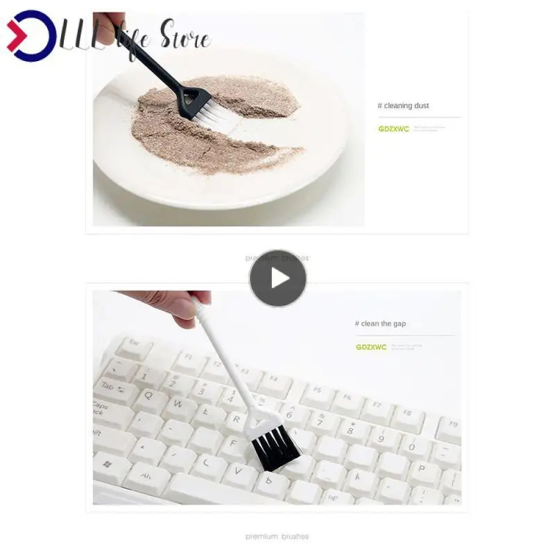 

Dense Bristles Cleaning The Keyboard Abrasion Resistance Not Easily Loose Anti Clogging Small Brush Retro Fashion Pairing