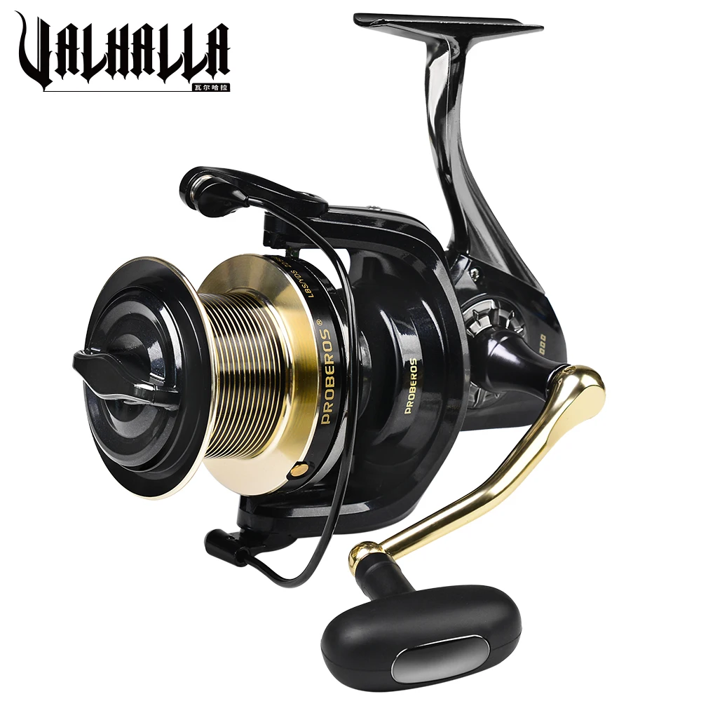 

Спиннинговая катушка VALHALLA серии 8000-12000, максимальное усилие фрикциона 26-30 кг, механическая Рыболовная катушка с ЧПУ, водонепроницаемая рыболовная катушка для ловли карпа в соленой воде