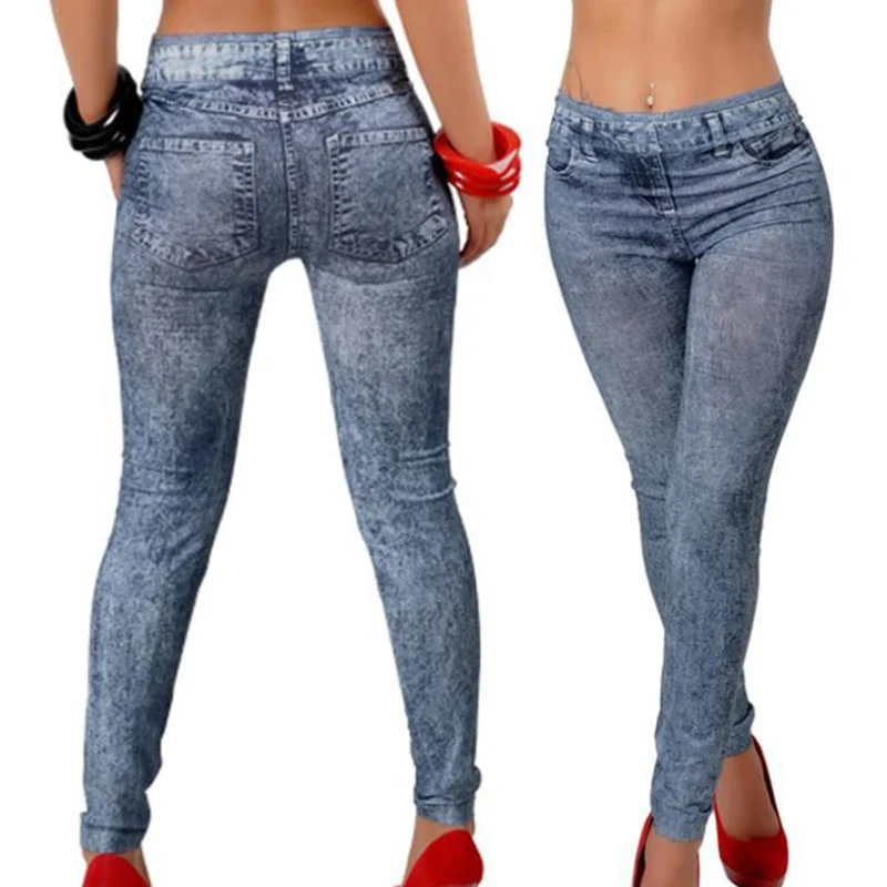 

Хит продаж 2023, джинсы, новые пикантные женские джинсовые облегающие Стрейчевые брюки со снежинками, модные мягкие леггинсы, черные и синие женские джинсы