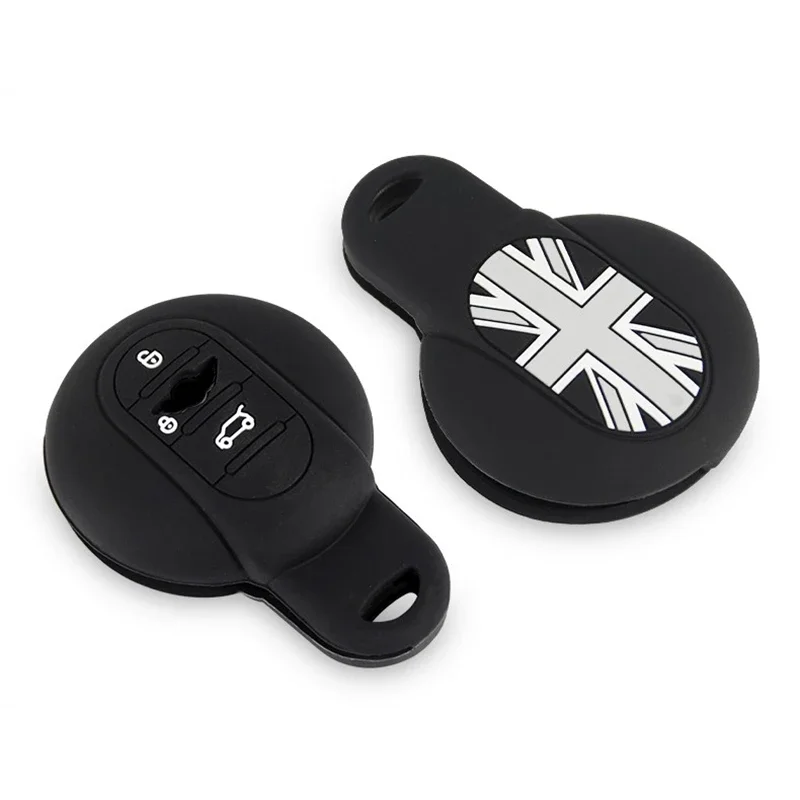 

Силиконовый 3-кнопочный чехол для автомобильного ключа для Mini Cooper S F55 F56 F57 Clubman F54 F60 Countryman, чехол для ключа, аксессуары для дистанционного управления