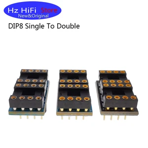 DIP-8 IC Gold plated DIP8 ICseat FOR LME49710 OPA627 AD797 AD620 OP27 OP07 OPA637 49720 5532 OPA2604 MUSES02