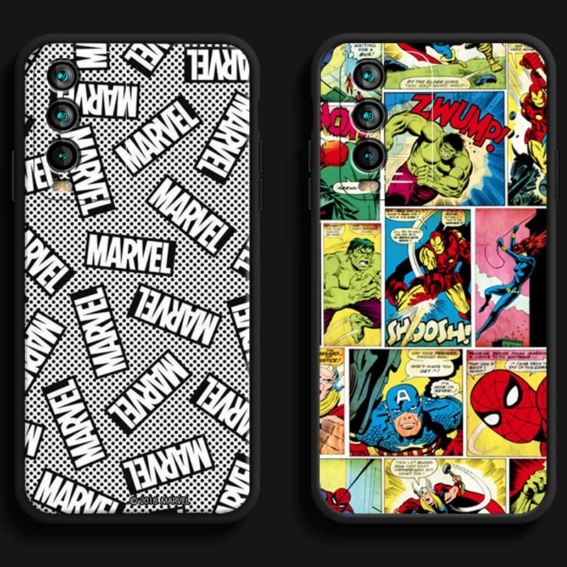 

Marvel Avengers US Phone Cases For Xiaomi Redmi 10 Note 10 10 Pro 10S Redmi Note 10 5G Cases Back Cover Coque Carcasa