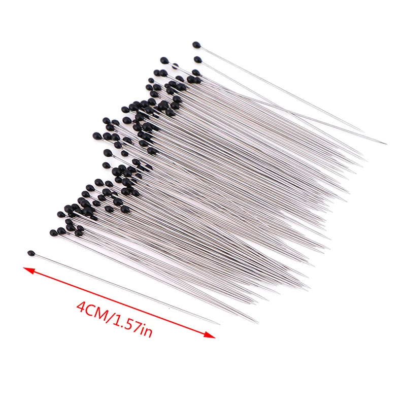 

100PCS Nsect Pins Specimen Needle Stainless Steel With Plastic Box For School Lab Entomology Body Dissection Insect Needle