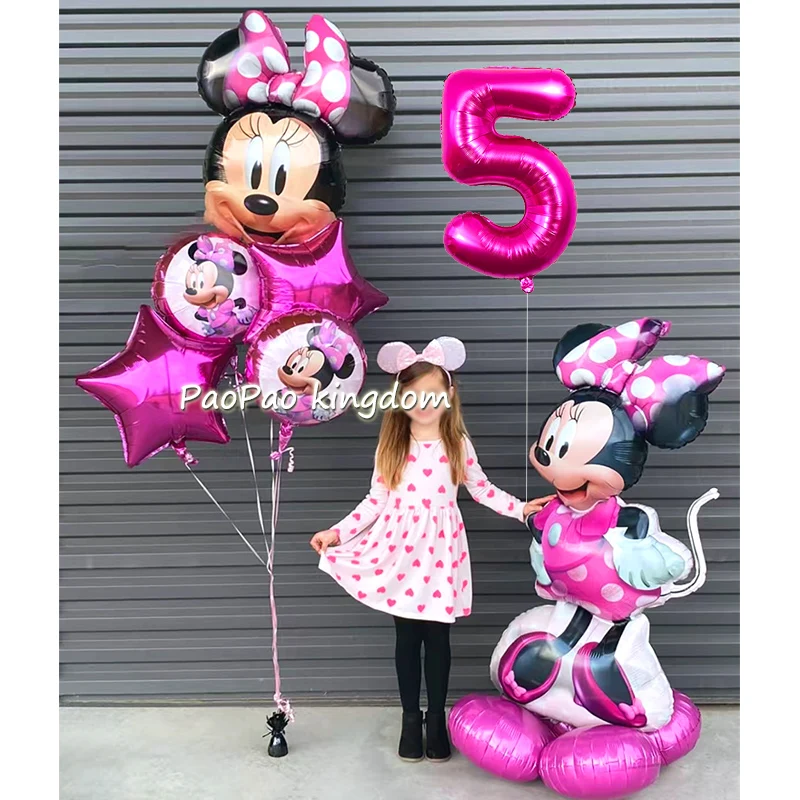

Фольгированные шары Микки и Минни Маус MINISO