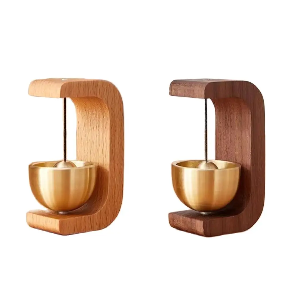 

Japanese Wooden Wind Chimes Wireless Doorbell Entrance Door Bell Decorative Wind Bell for Home Opening Hanging Xmas Decorations
