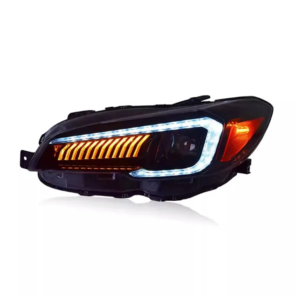 Передняя фара автомобиля в сборе для 15-20 Subaru 11th Impreza WRX дневные ходовые огни DRL