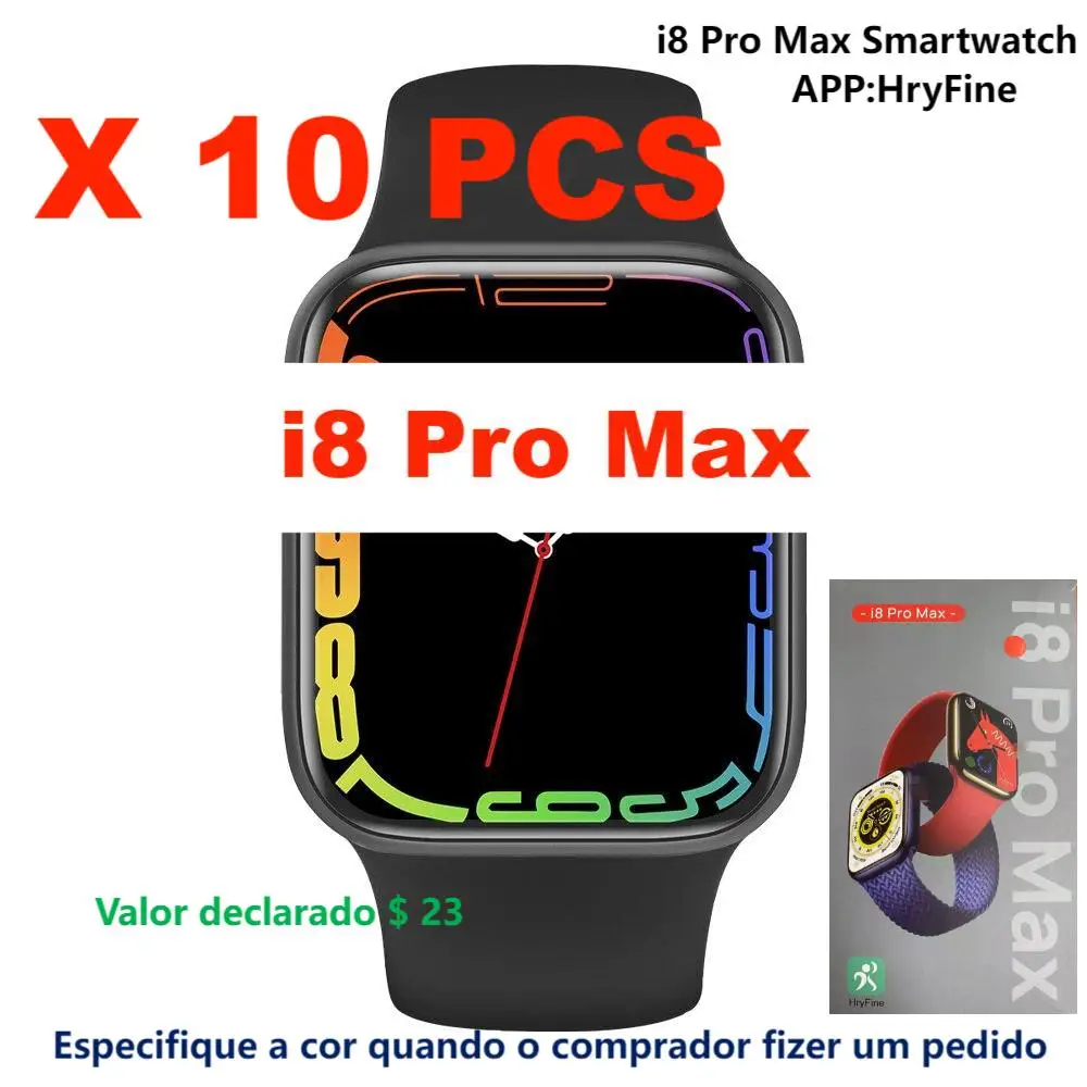 

Смарт-часы I8 Pro Max мужские и женские, 45 мм, 10 шт.