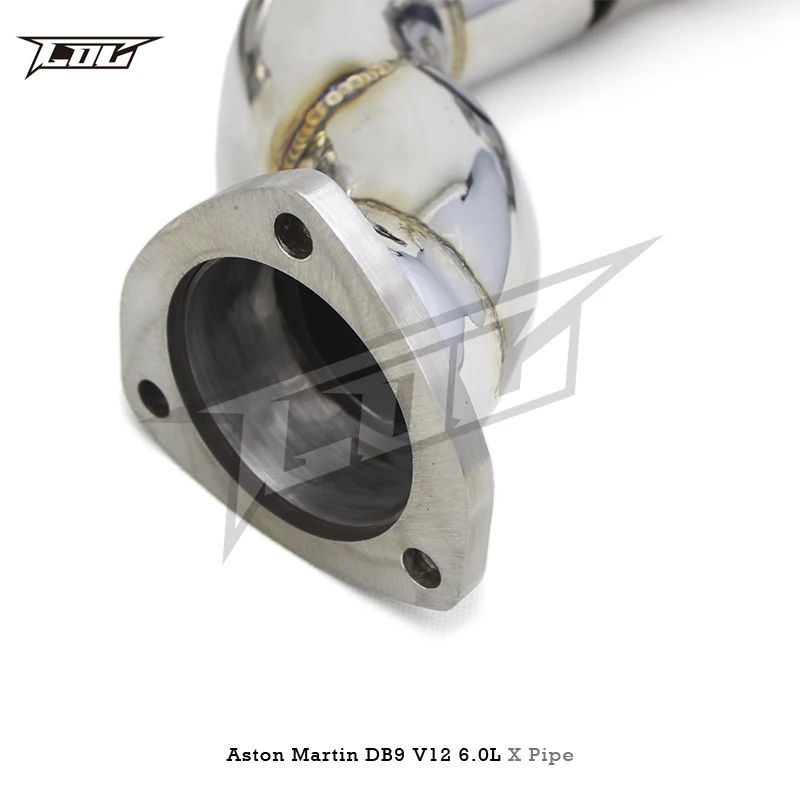 Передняя выхлопная труба COC Racing Car X Tube для Aston Martin DB9 Vantage Zagato Rapide 6 0 V12 из