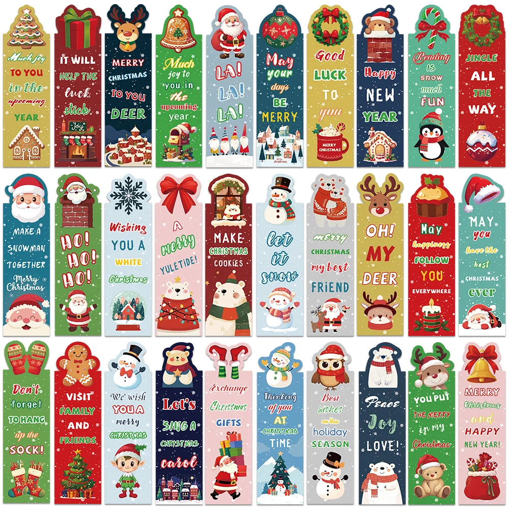 

Новогодние закладки для книг