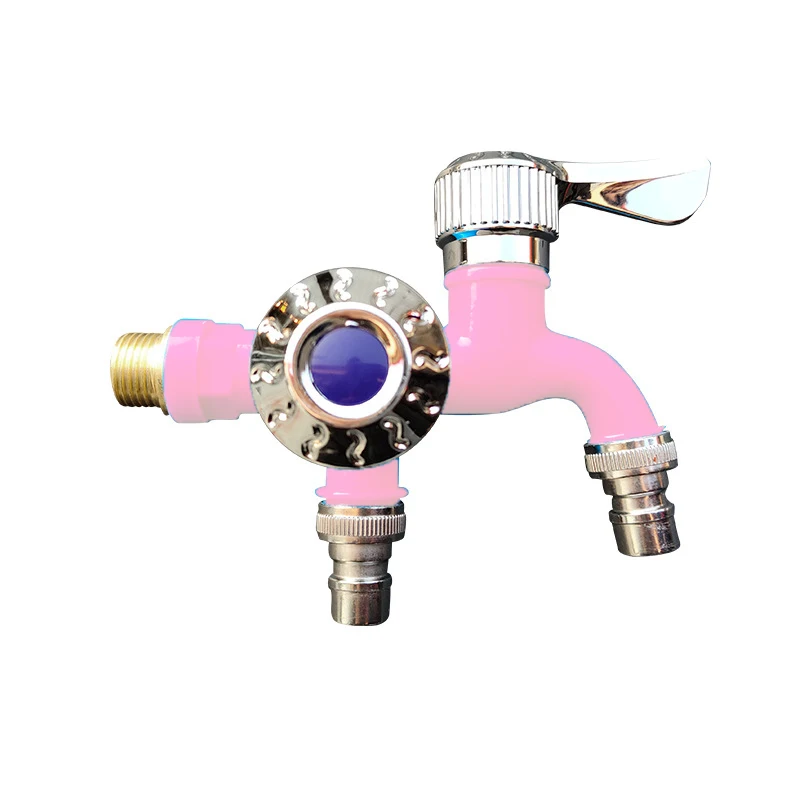 

Multi-function Faucet Kitchen Sink Faucet Double Water Outlet Dual Control Faucet For Kitchen Garden