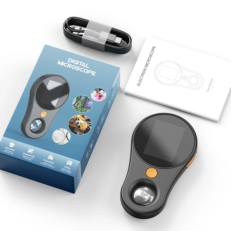 

Цифровой Микроскоп 500X С 2-мегапиксельной Камерой, 8 Светодиодами, Портативный Ручной Инструмент Для Электронного Ремонта