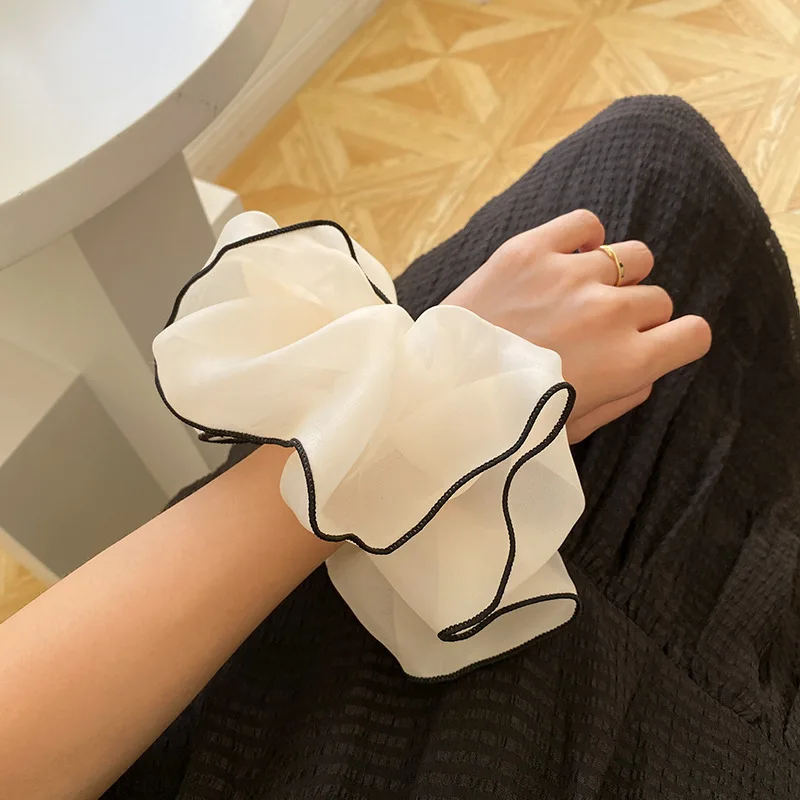 Небольшой аромат против цветной сетки резинки большой женский аксессуар для