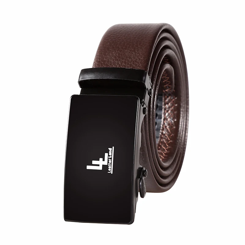 Мужская Автоматическая пряжка из искусственной кожи с храповым механизмом