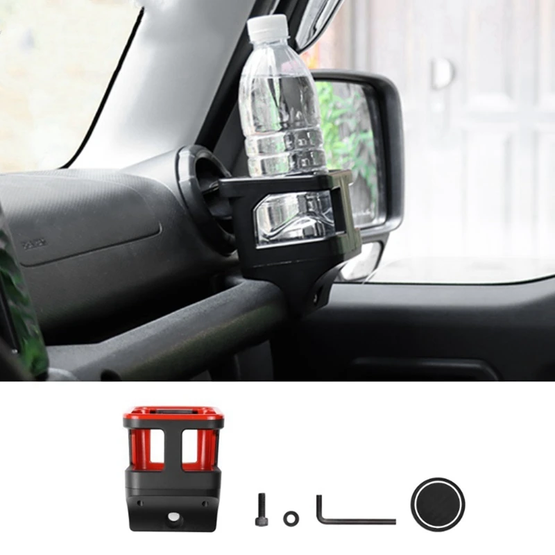 

Car Water Cup Bottle Holder For Suzuki Jimny JB64 JB74 2019-2023 Car Bracket Phone Drink Cup Holder Stand Organizer