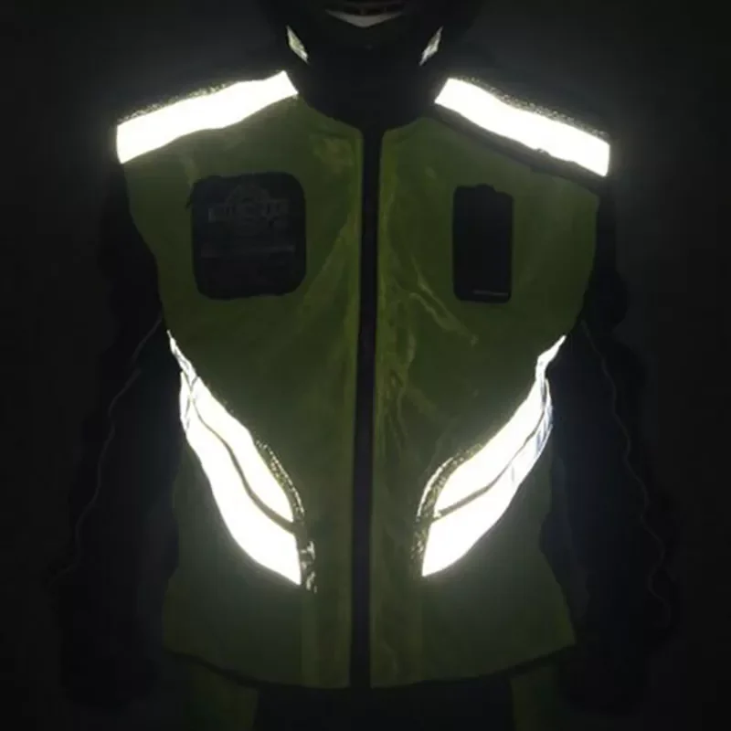 Motorcycle Biker Racing vest men woman motorcycle jackets Visible Reflective Warning Cloth Vest JK22 Reflective Safety Clothing enlarge