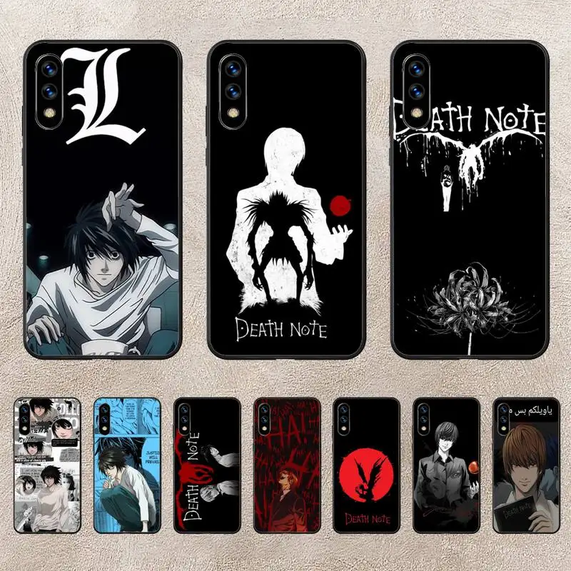 

DEATH NOTE L Lawliet Phone Case For Huawei P10 P20 P30 P50 Lite Pro P Smart Plus Cove Fundas