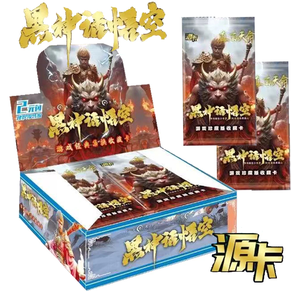 Оригинальный черный миф коллекция карт Wukong для детей Путешествие на Запад