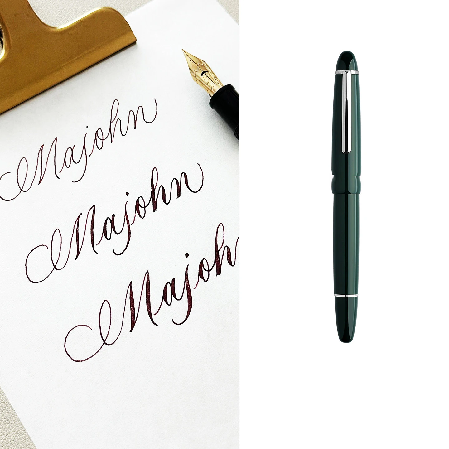 Перьевая ручка MAJOHN P139 P138 P136 Classic Flex 2026 года с гибким пером, мягкая, для делового письма, модифицированная (art.: 3920da3cd4af7) - 3920da3cd4af7