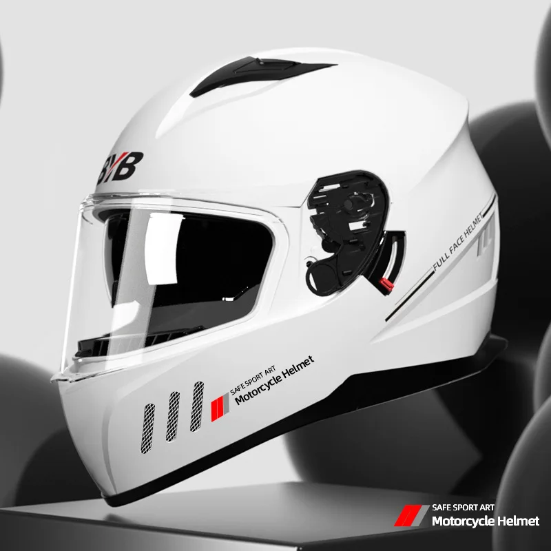 

Мотоциклетный шлем для взрослых всесезонный Универсальный двойной объектив полный шлем для езды на мотоцикле шлем