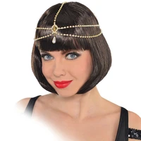 accessories new head chain female diamond set pearl headdress hair accessories tiara headband