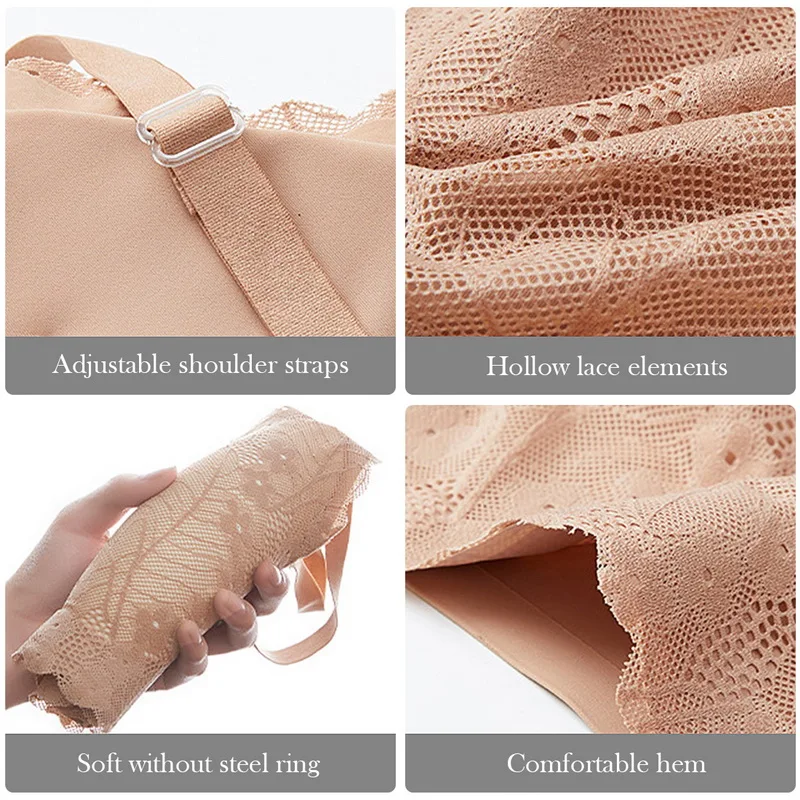 Бюстгальтер женский из латекса и тайского с V-образным вырезом |