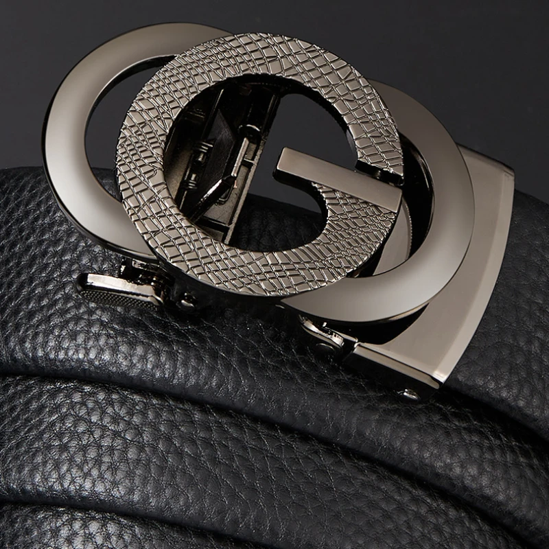 Мужской дизайнерский кошелек с ремнем и автоматической пряжкой набор кошельков