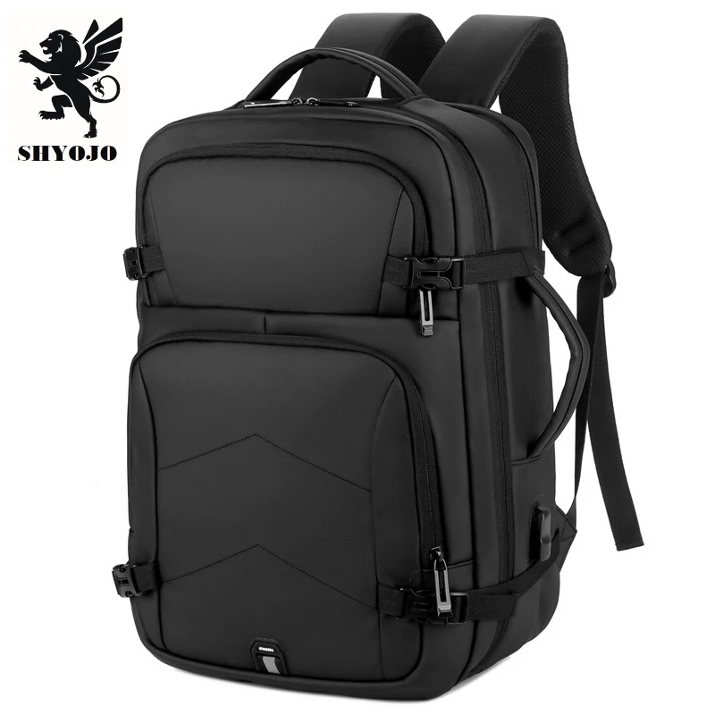 

2022 Brand Anti-thief Large Capacity Men Backpack Waterproof Business 15.6 Inch Laptop Bag USB Charging Outdoor Travel Knapsack