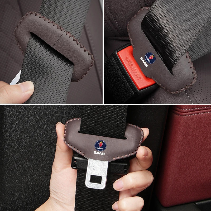 Защитный карабин автомобильного ремня безопасности для SAAB 9-4X 9-7X 9-3 9-5 9-2X 9-X 9000 900 600