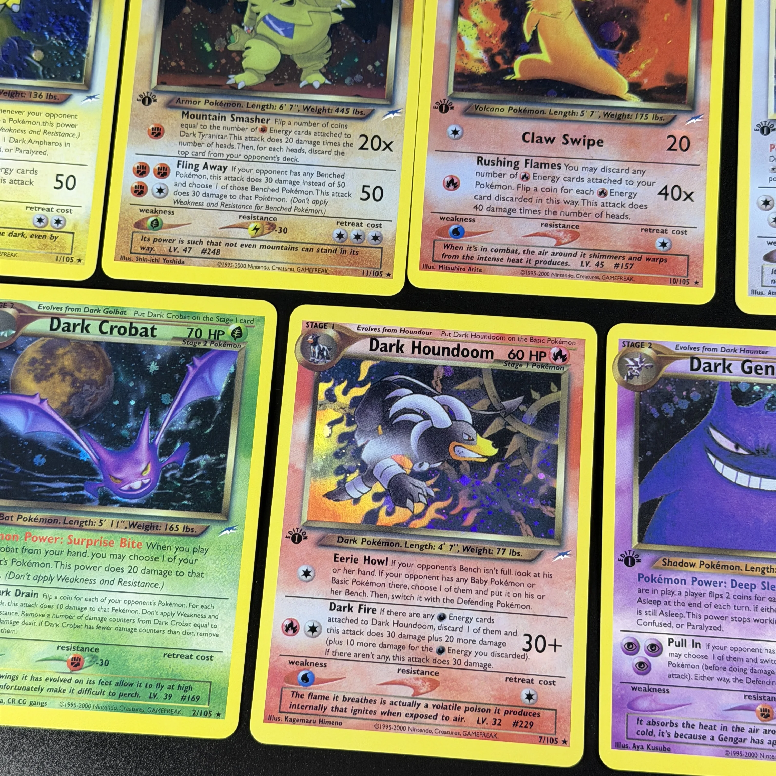 Фото PTCG Pocket Neo Destiny-N4 1-е издание: Космос, Голо, Тёмные/Светлые архетипы, Винтажные голо-карточки, Прокси-карты, Тиранитар, Драгонайт, Генгар №4