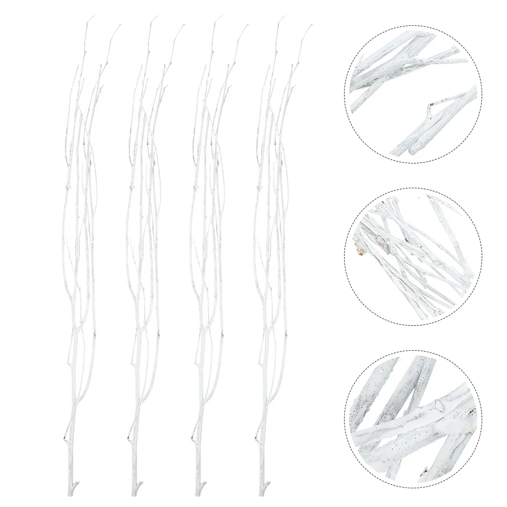 Игрушечный звездный свет для окна украшение ветки березы цветочные вазы