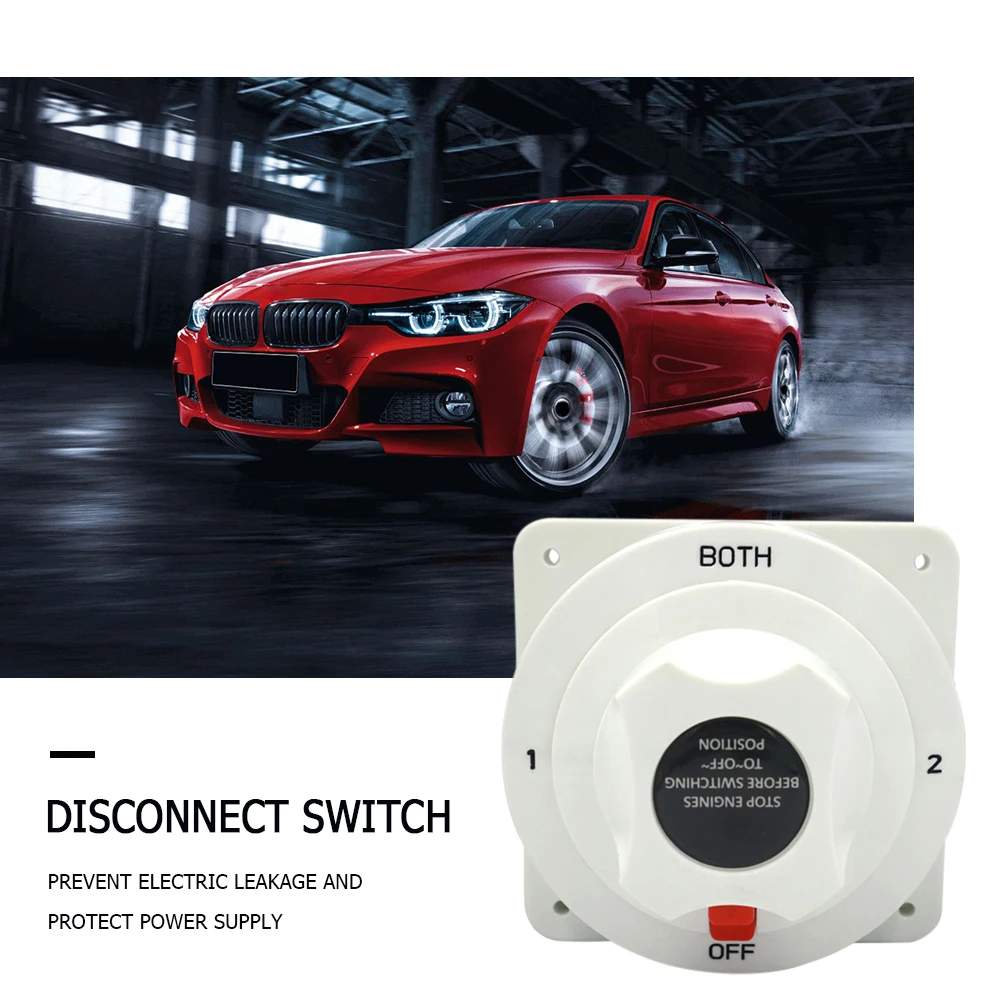 Отсоединяемый поворотный выключатель белый изолятор для дистрибьютора лодок