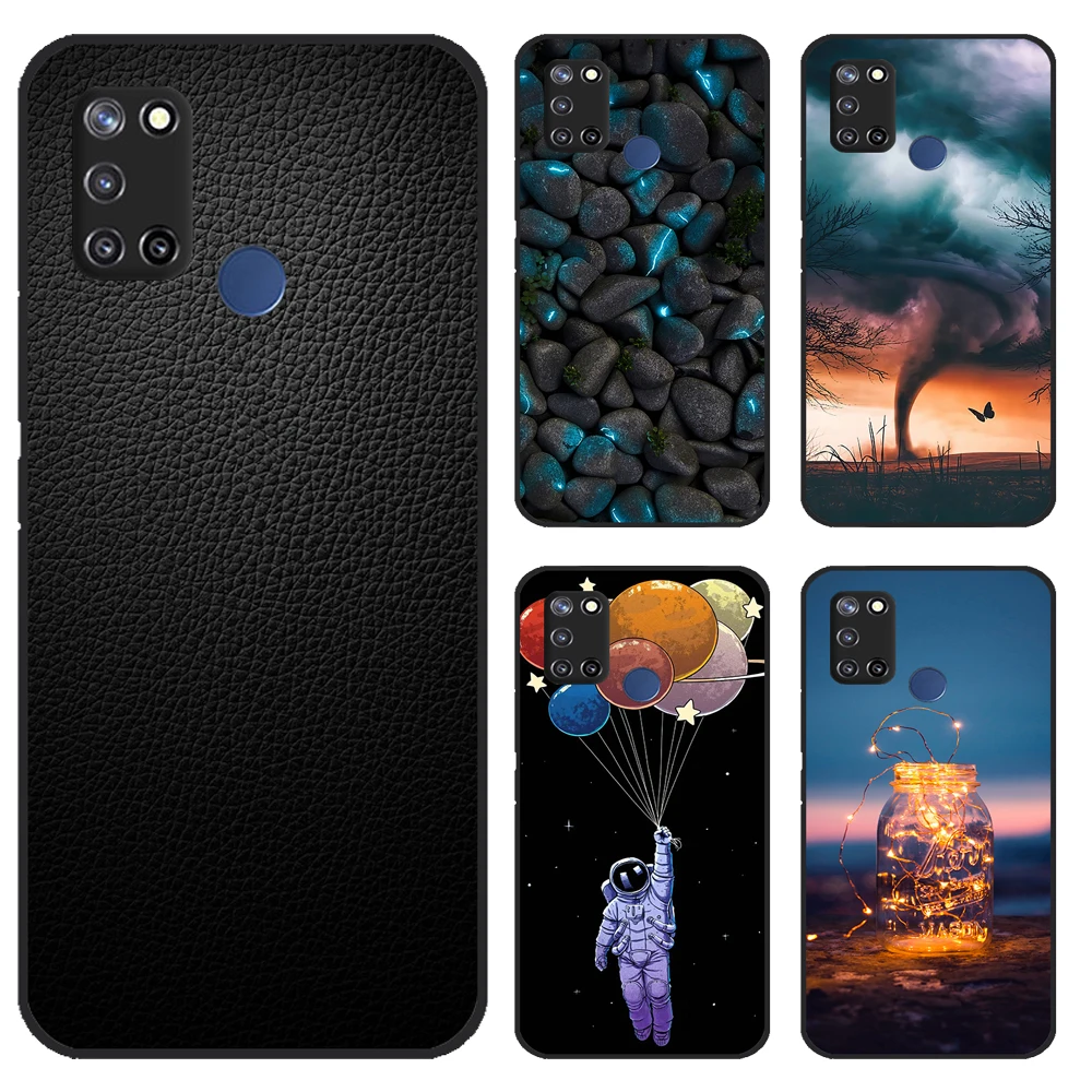 Для OPPO Realme 7i чехол Sunset Мягкая силиконовая задняя крышка из ТПУ для OPPO Realme 7i 7 i RMX2103 чехлы для телефонов Fundas Realme7i бампер 6,5