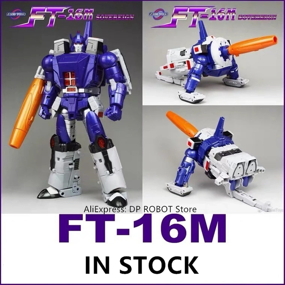 

IN STOCK Transformation FansToys FT16M FT-16M Galvatron SOVEREIGN Metallic Color Limited Action Figure With Box